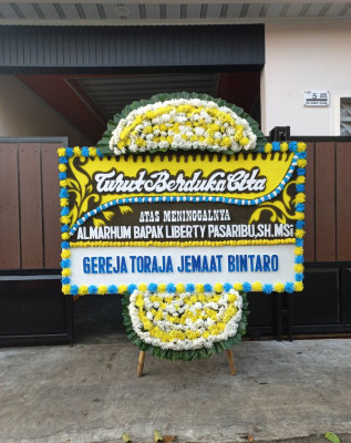 Papan Bunga Duka di LUWU TIMUR